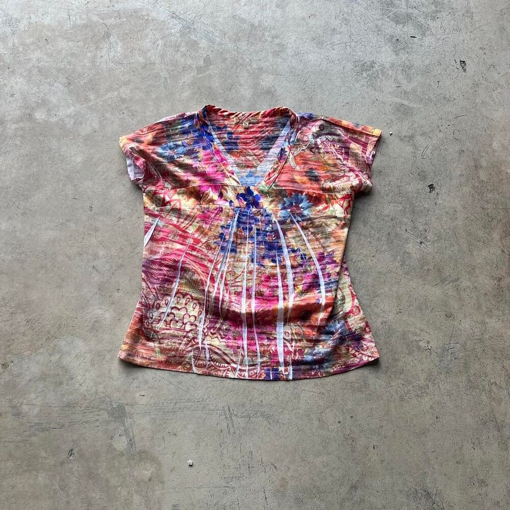 Vintage Suzie Petite PL Boho indie coachella top